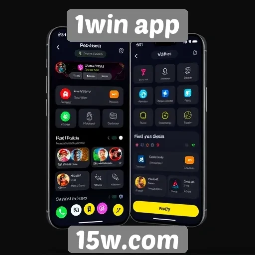 Análise da interface do usuário do 1win app